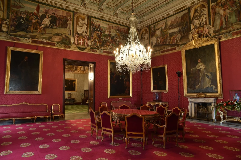 Wnętrze Pałacu Wielkiego Mistrza