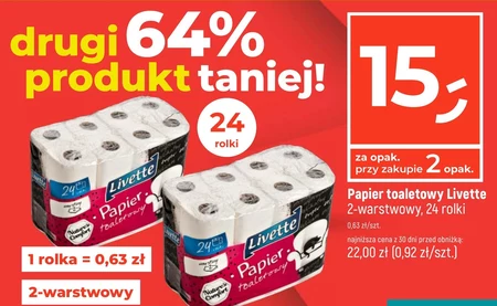 Papier toaletowy Livette