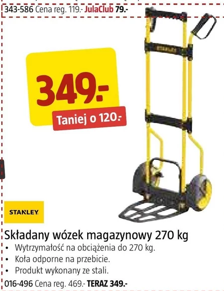 Wózek transportowy Stanley