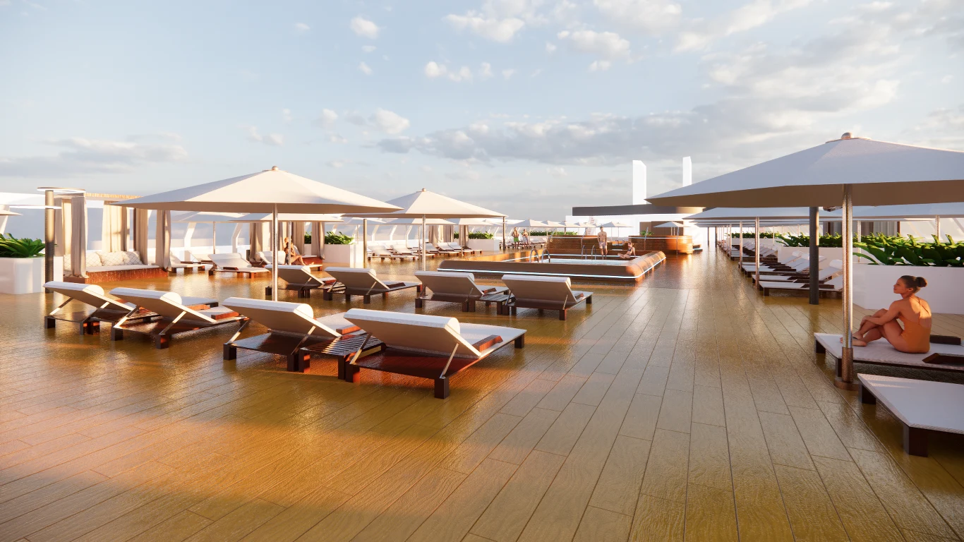 Basen na pokładzie Basen na pokładzie