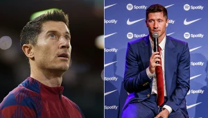 Kapitan reprezentacji Polski Robert Lewandowski jako piłkarz FC Barcelona