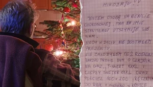 "Nigdy w życiu nie dostałem prezentu". Seniorzy napisali listy do świętego Mikołaja. Czego najbardziej pragną? 