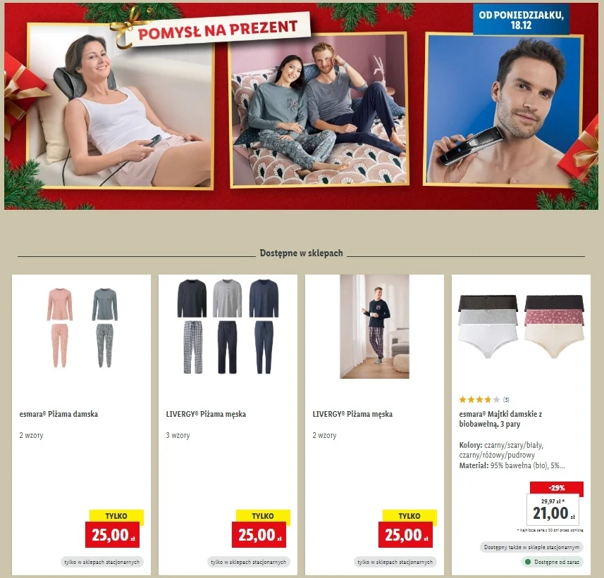 Świąteczne okazje last-minute w Lidlu!