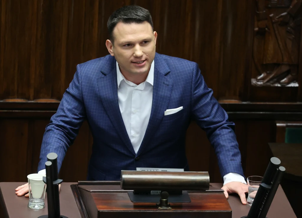 Sławomir Mentzen podczas sejmowego wystąpienia w ostrych słowach skrytykował projekt budżetu na 2024 rok