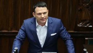 Sławomir Mentzen podczas sejmowego wystąpienia w ostrych słowach skrytykował projekt budżetu na 2024 rok