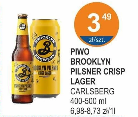 Brooklyn Brewery Brooklyn Pilsner Piwo jasne 500 ml