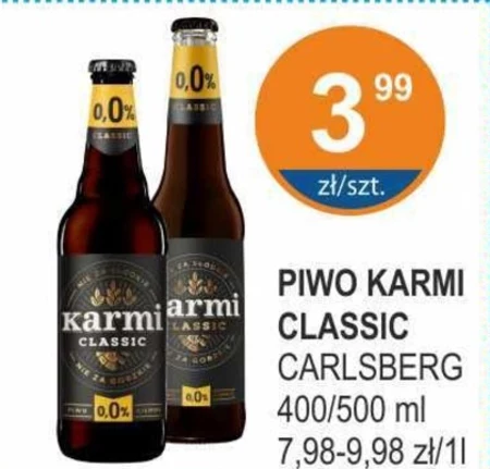 Karmi Piwo ciemne bezalkoholowe smak mrożona kawa 500 ml
