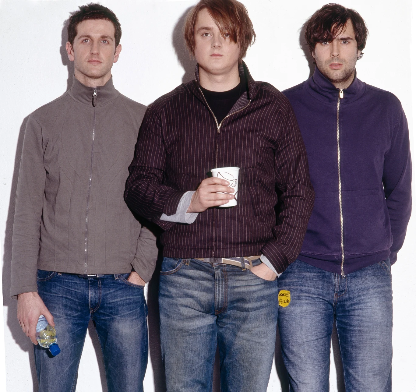 Richard Hughes, Tom Chaplin i Tim Rice-Oxley (Keane) w 2004 r.