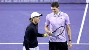 Iga Świątek i Hubert Hurkacz