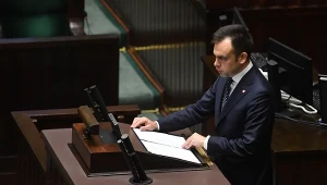 Minister finansów Andrzej Domański