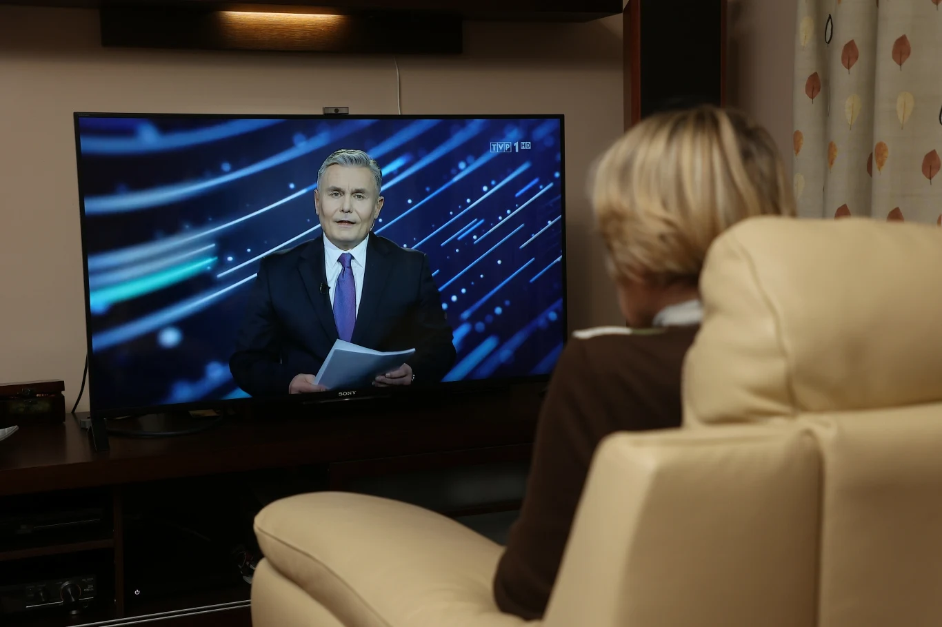 Studio nowego serwisu informacyjnego TVP Studio nowego serwisu informacyjnego TVP