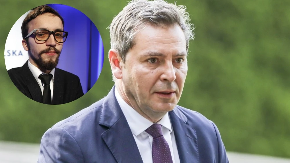 Michał Adamczyk i Samuel Pereira z TVP Michał Adamczyk i Samuel Pereira z TVP