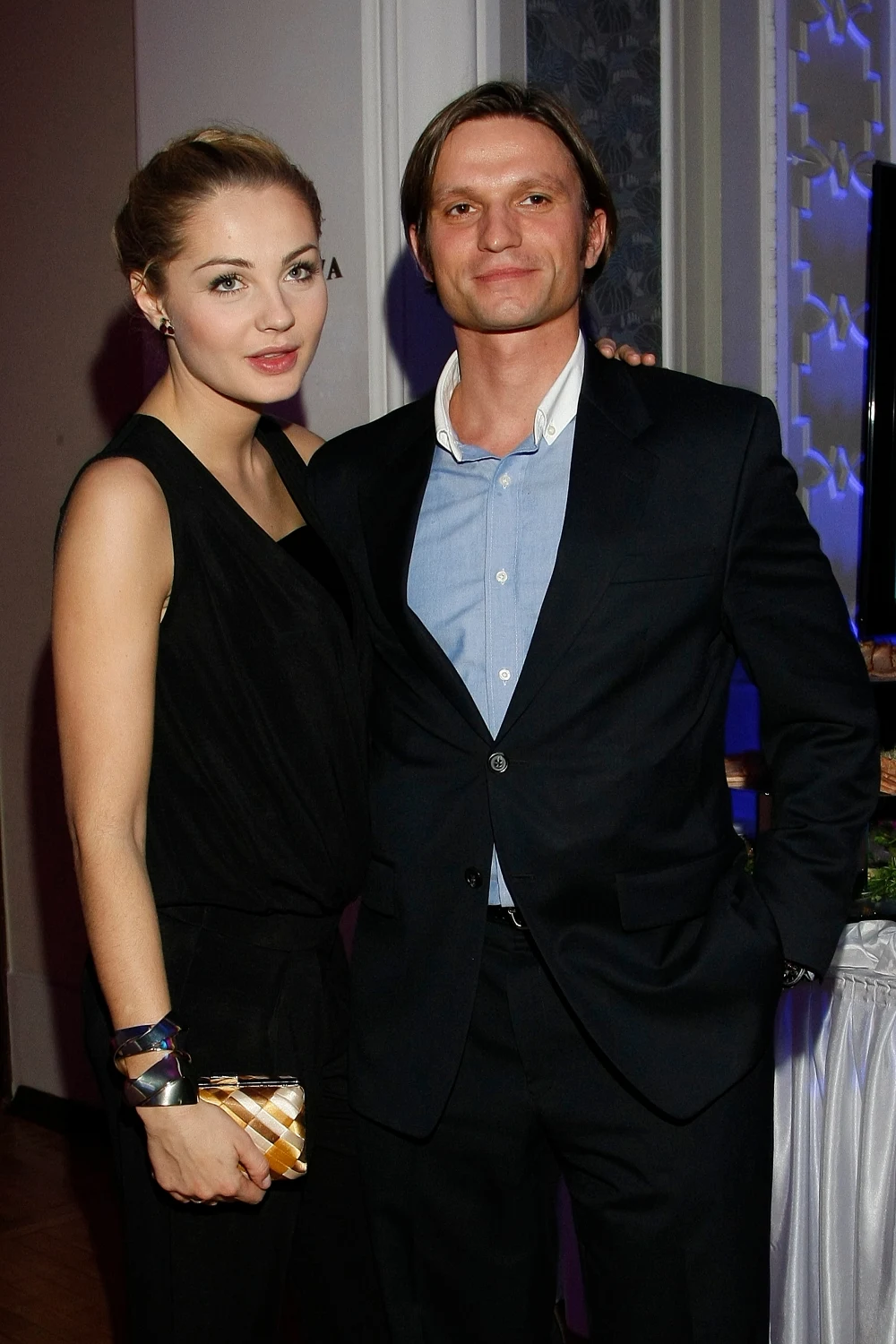 Małgorzata Socha z mężem, Krzysztofem Wiśniewskim