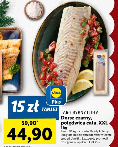 Dorsz Targ rybny Lidla