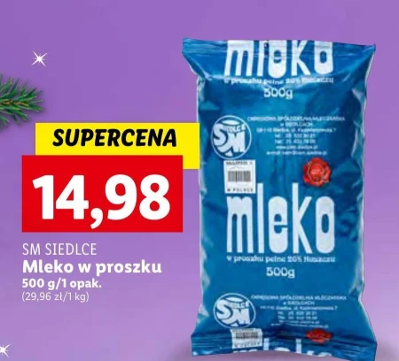 Mleko w proszku SM Siedlce