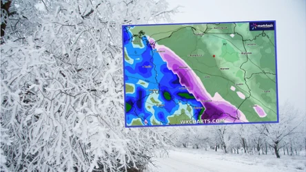 Pogoda w Wigilię i Boże Narodzenie będzie wymagająca. Pojawią się opady śniegu, jednak nie utrzymają się zbyt długo. Nie zabraknie też silnego wiatru