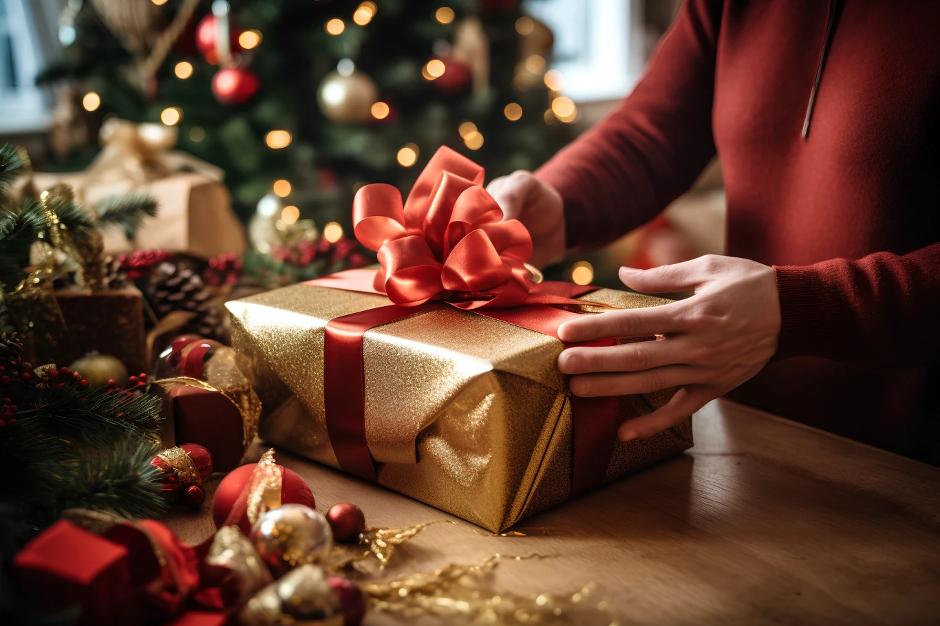 Prezenty mogą cieszyć oko zarówno przed, jak i po rozpakowaniu. 