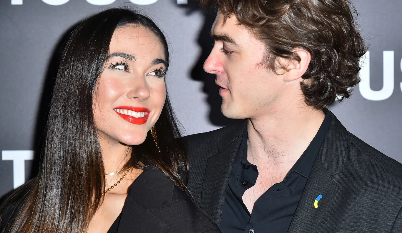 Ida Nowakowska z mężem Ida Nowakowska z mężem