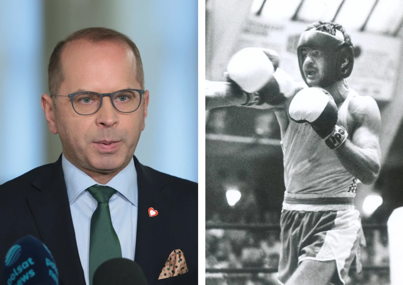 Kazimierz Szczerba (z prawej), dwukrotny medalista olimpijski w boksie, jest ojcem polityka Koalicji Obywatelskiej, Michała Szczerby Kazimierz Szczerba (z prawej), dwukrotny medalista olimpijski w boksie, jest ojcem polityka Koalicji Obywatelskiej, Michała Szczerby