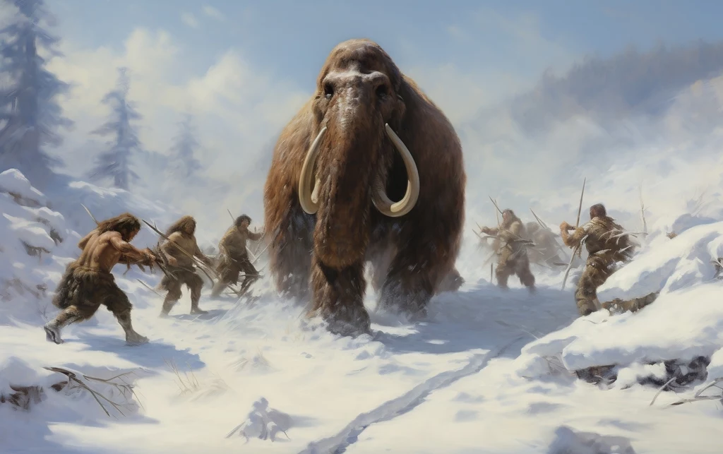 Polowania na mamuta włochatego