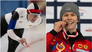 Magdalena Czyszczoń (po lewej) i Szymon Wojtakowski