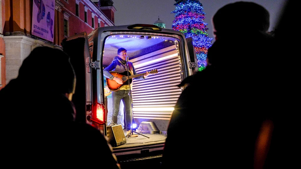 Koncert w elektrycznym Fordzie e-Transit