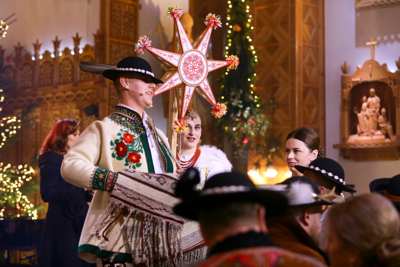 Zobaczcie zdjęcia z Wielkiego Kolędowania z Polsatem na Podhalu