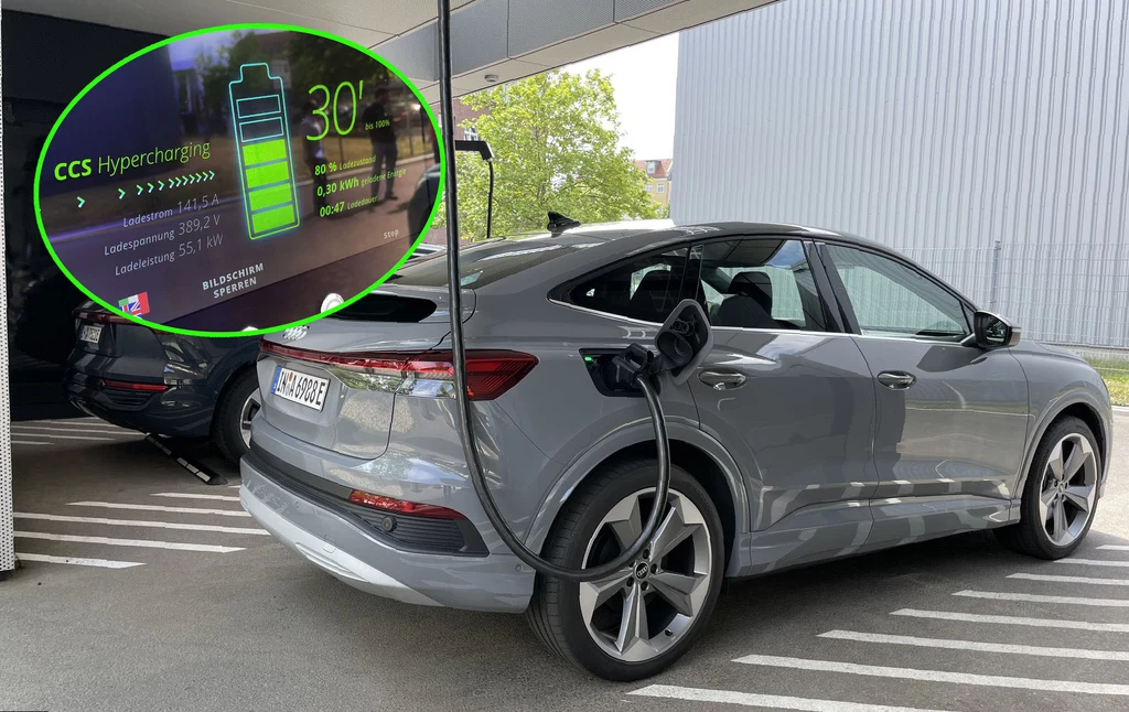 Audi Charging Hub w Berlinie to trzeci punkt na europejskiej mapie. Czy luksusowe ładowarki trafią do Polski? Poznaliśmy odpowiedź na to pytanie