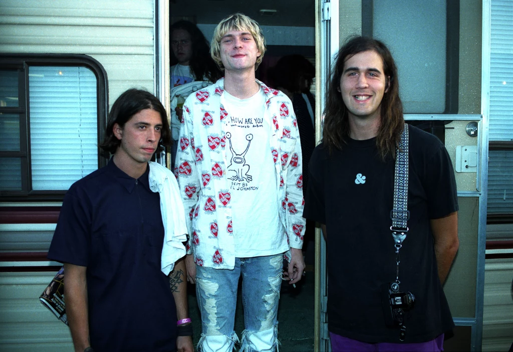 Nirvana w 1992 r. - od lewej: Dave Grohl, Kurt Cobain i Kirst Novoselic