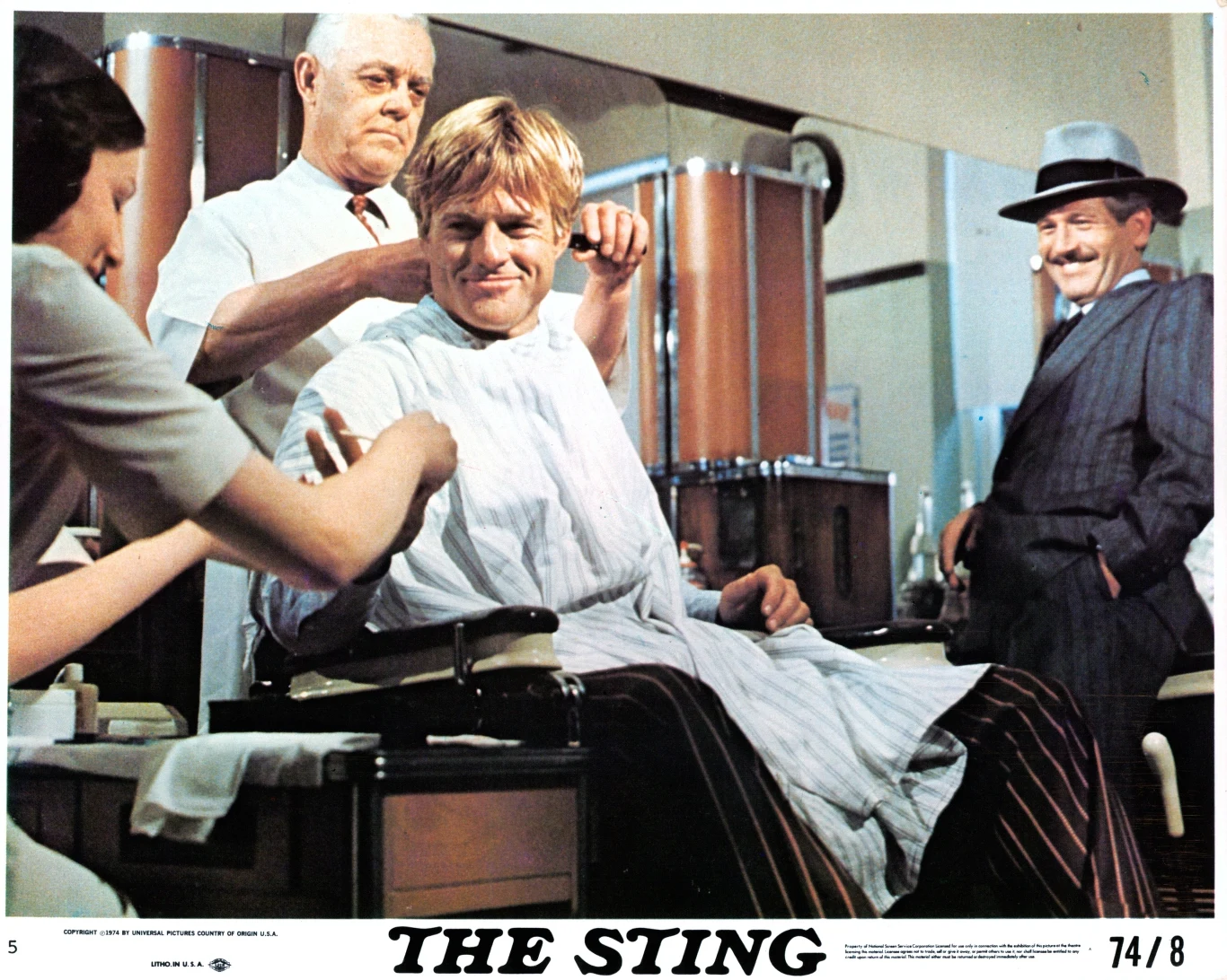 Robert Redford i Paul Newman w filmie "Żądło" (1973)