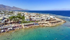 Kurort Dahab położony jest nad Zatoką Akaba na Półwyspie Synaj