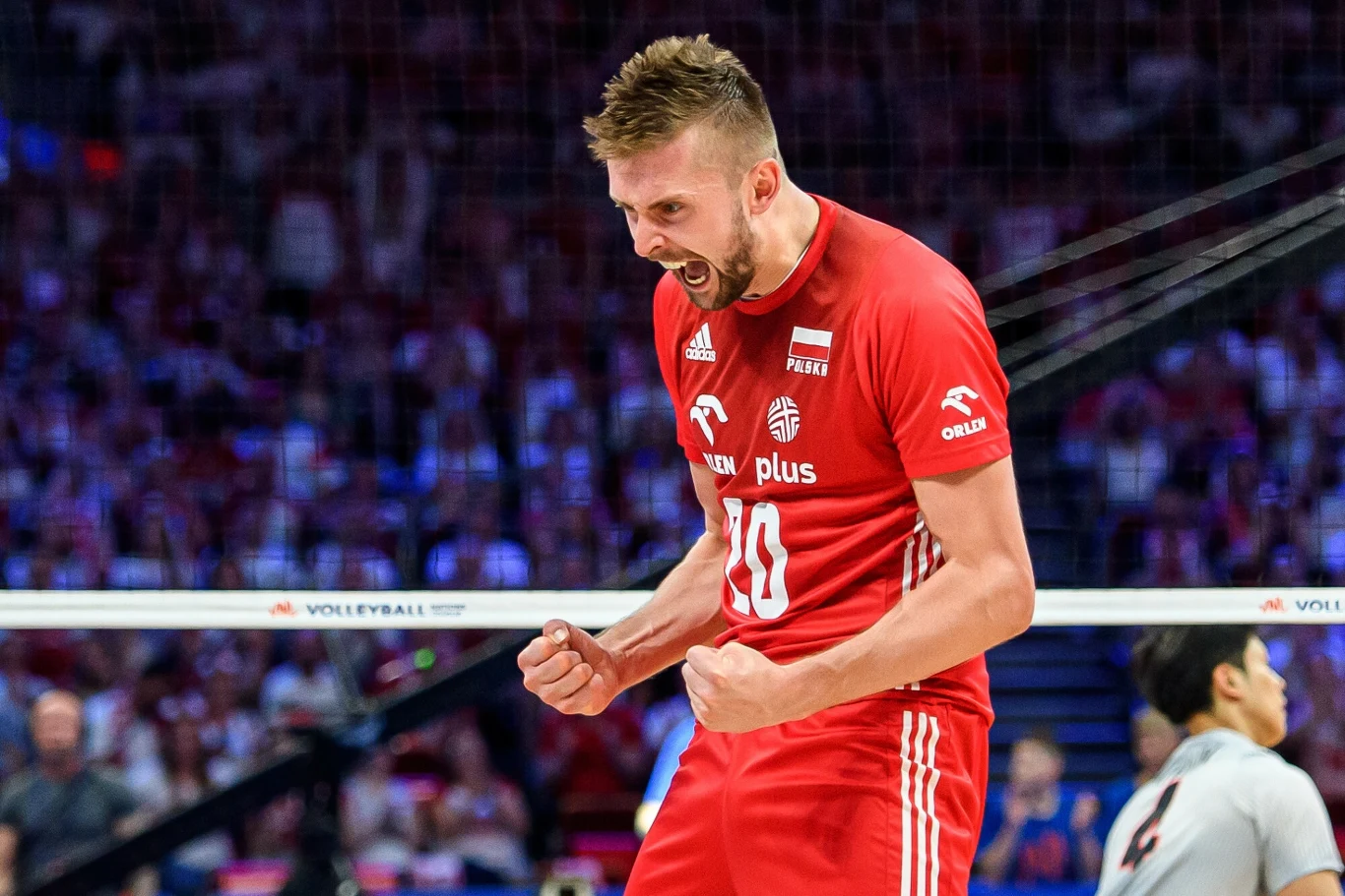 Mateusz Bieniek w barwach reprezentacji Polski