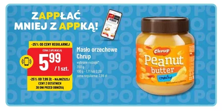 Masło orzechowe Chrup