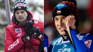 Skoki narciarskie - zbliża się Turniej Czterech Skoczni. Na zdjęciu były trener Polaków Stefan Horngacher oraz nasz skoczek - Kamil Stoch