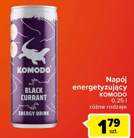 Napój energetyczny Komodo