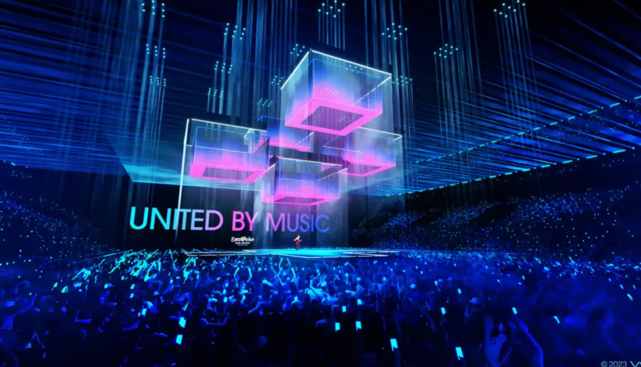 Tak wygląda wizualizacja sceny na Eurowizję 2024 Tak wygląda wizualizacja sceny na Eurowizję 2024