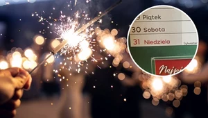 Sylwester 2023 wypada w niedzielę, a to oznacza, że większość pracowników będzie mogła się cieszyć dniem wolnym