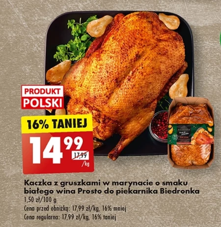 Kaczka w marynacie Prosto do Piekarnika