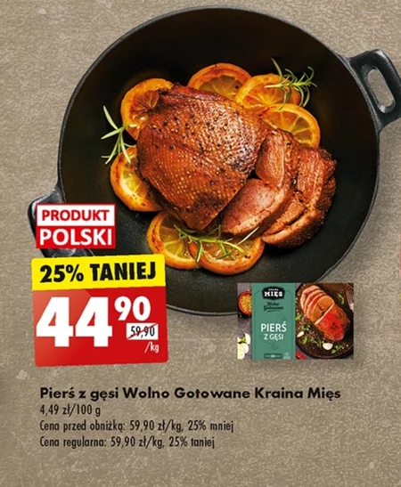 Pierś z gęsi Kraina Mięs