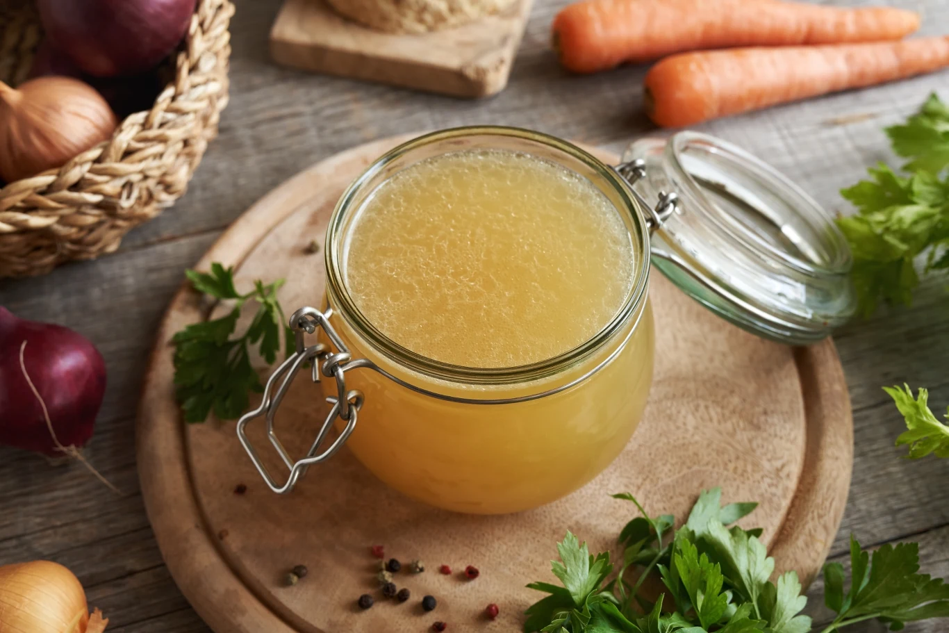 Rosół możemy pasteryzować lub mrozić