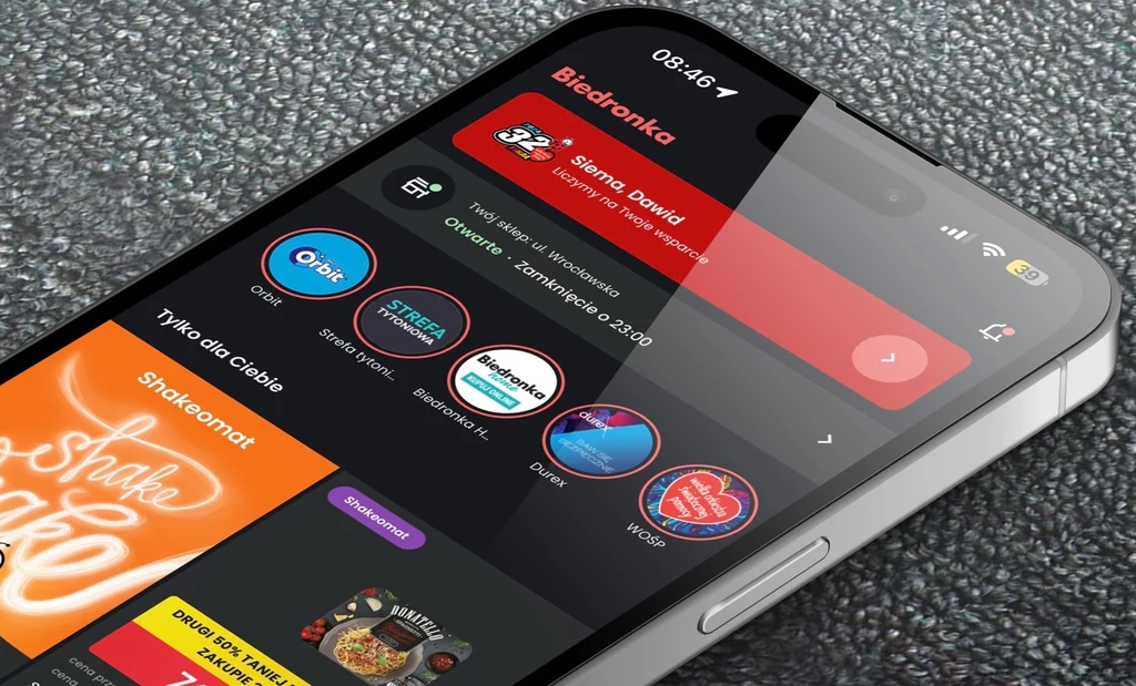 Nowa aplikacja Biedronki na iPhonie
