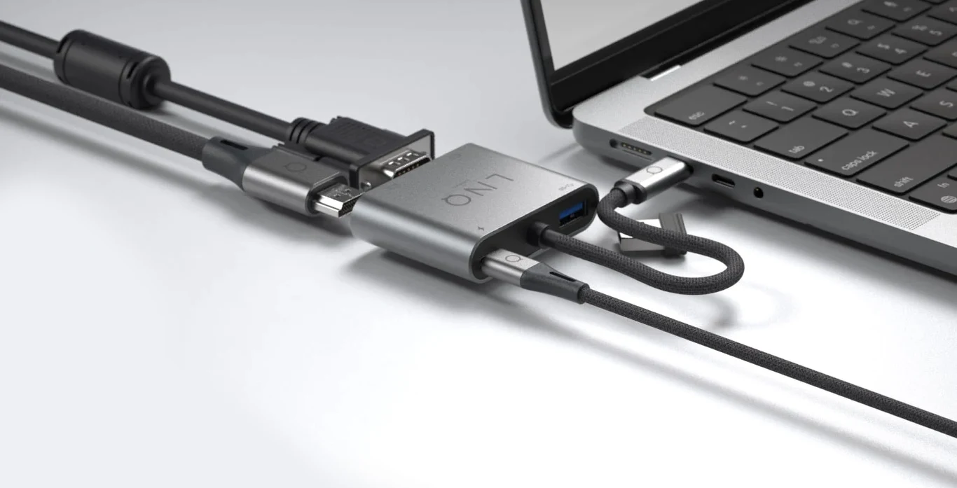 Taki hub potrafi wiele i zastępuje kabelki. Poznaj Linq by Elements 4w1 Taki hub potrafi wiele i zastępuje kabelki. Poznaj Linq by Elements 4w1