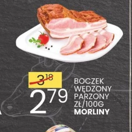 Morliny Morliński boczek wędzony parzony