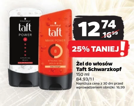 Żel do włosów Taft