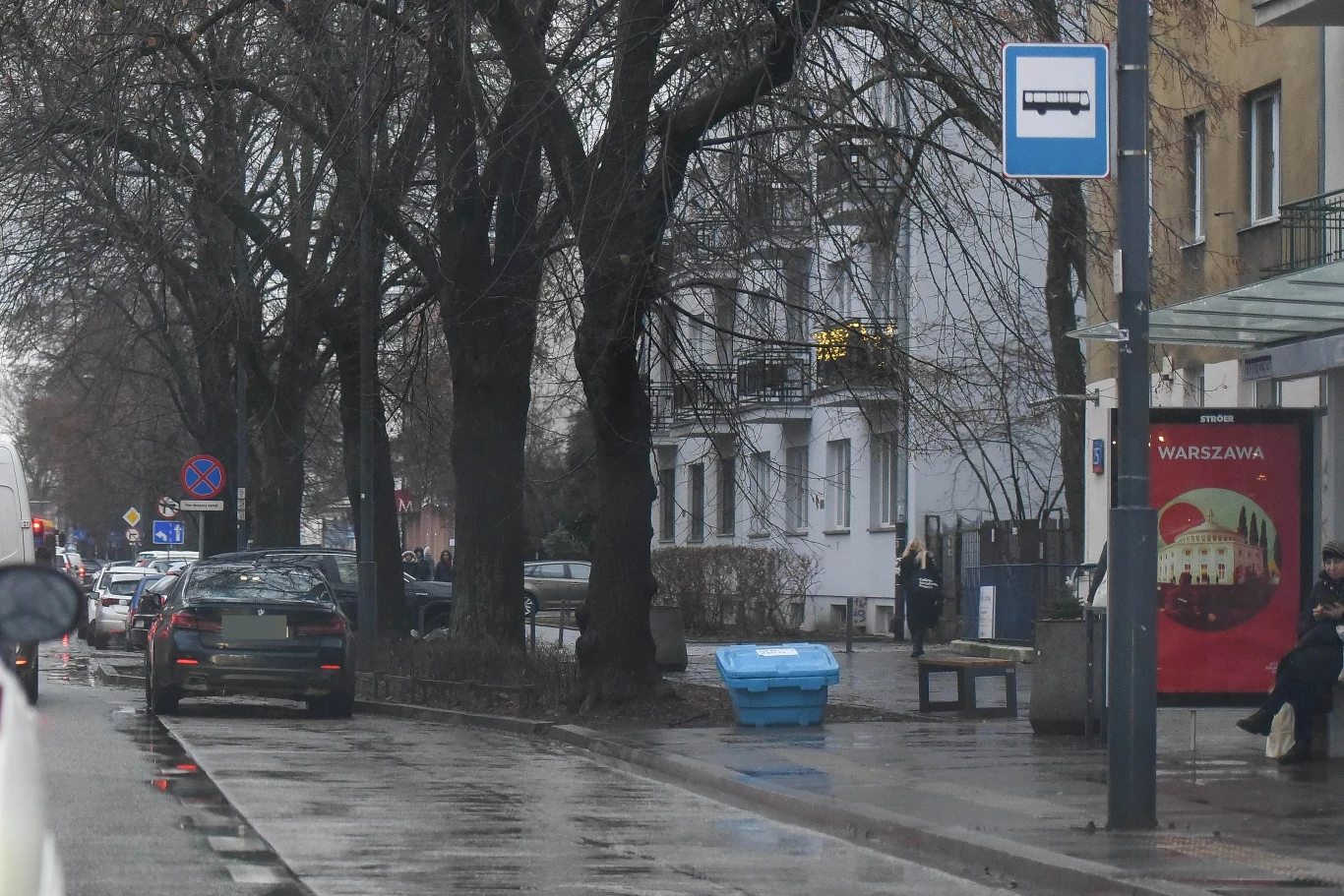 Monika Olejnik udała się do położonego po drugiej stronie ulicy sklepu