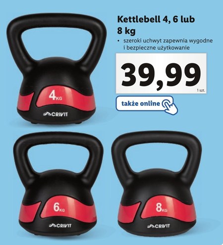 Crivit discount 6kg kettlebell