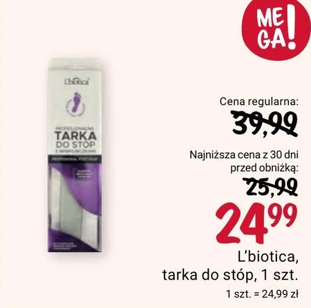 Tarka do stóp L'biotica
