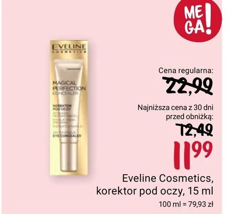 Korektor pod oczy Eveline
