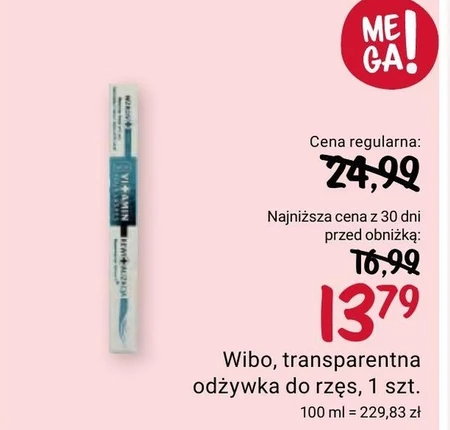 Odżywka do rzęs Wibo