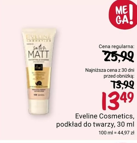 Podkład do twarzy Eveline